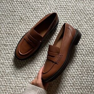 Madewell Brown Vernon Loafers